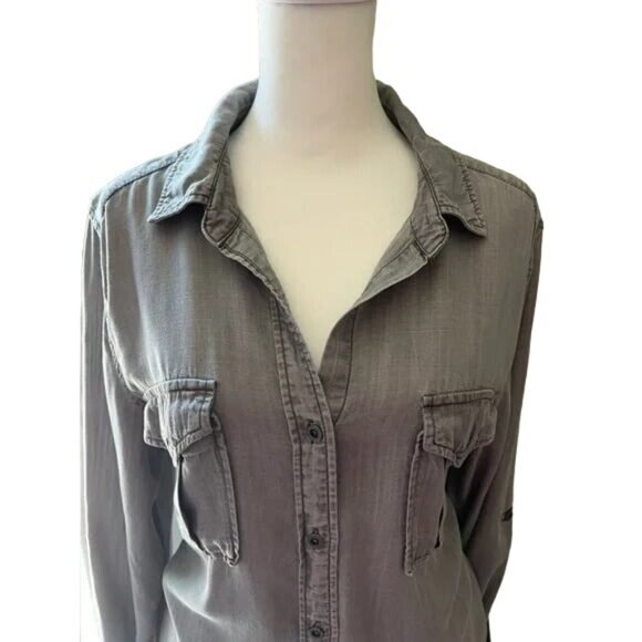 Philosophy Shirt-Style Dress Size Medium - Picture 5 of 11